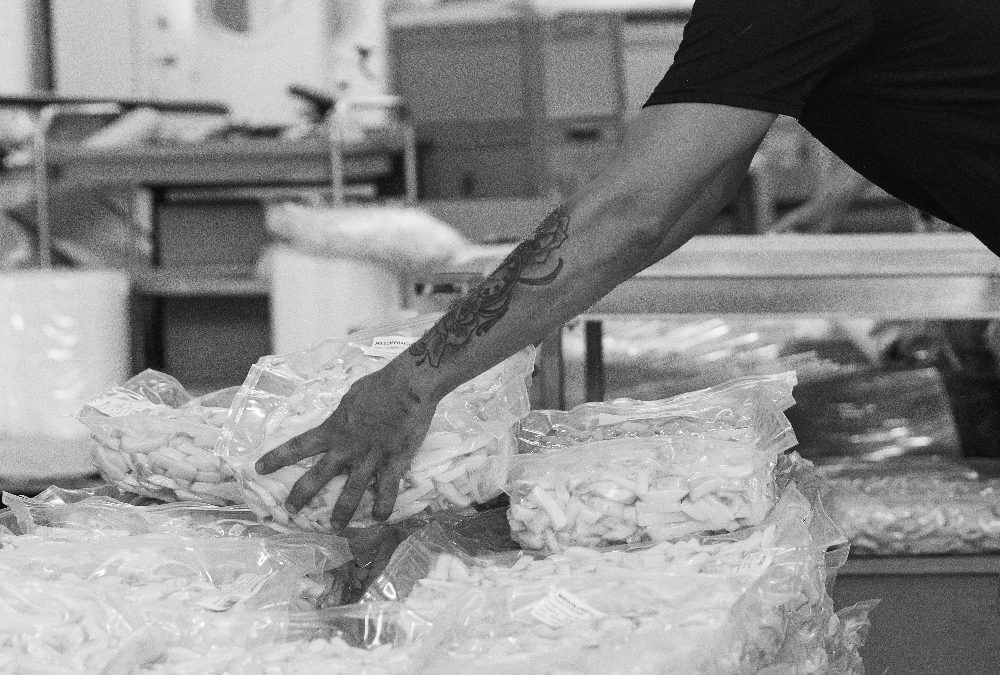 Frites fraîches sous vide à Marseille